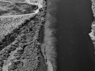 Forensic Aerial Photography-Agricultural Effluent into Snake River.