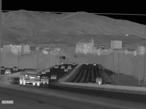 HD Thermal Video of Traffic on Interstate 184 ("The Connector") in Downtown Boise, Idaho.