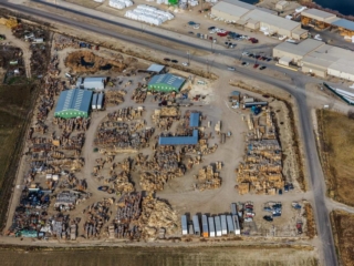 Forensic Aerial Photography-Materials Yard Census.